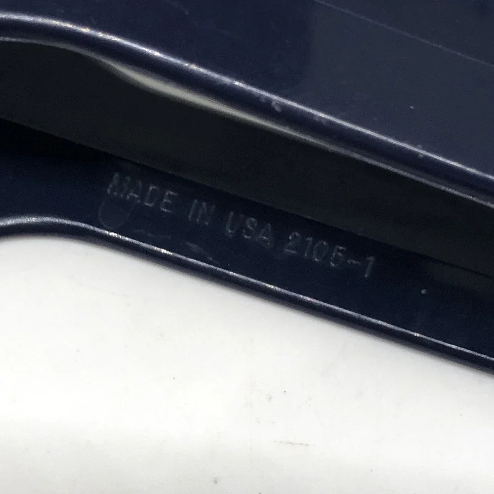 Vintage Pyrex Accessories Tongs Navy Blue 2105–1 Made USA